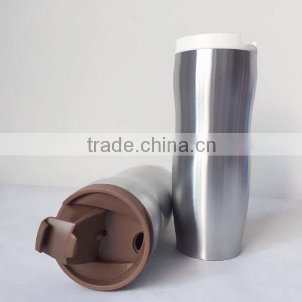 14oz double wall stainless steel insulated coffee mug