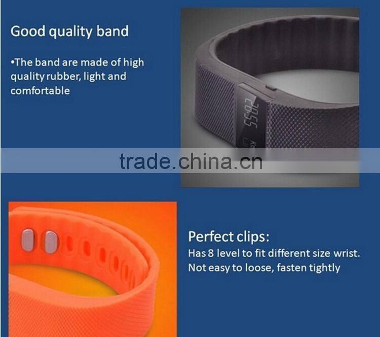 Waterproof Fitness Sleep Tracker Pedometer smart bracelet tw64 bluetooth smart sport watch