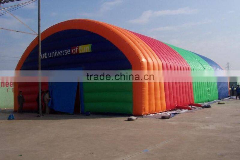 2016 Hot sale inflatable shell tent for stage cover