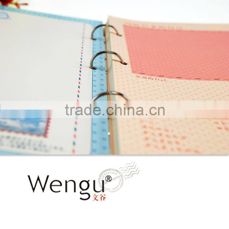 new design fashion hardcover class book/ fashion note book