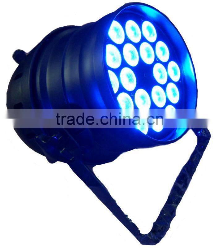 18*3w RGB 3in1 Led Par 64 stage light