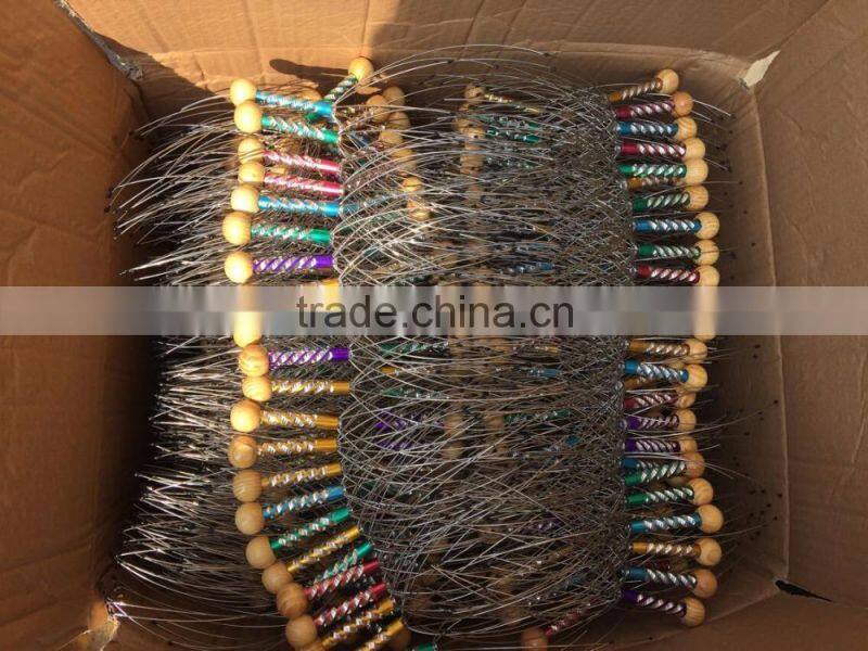 stainless steel portable octopus head scalp massager