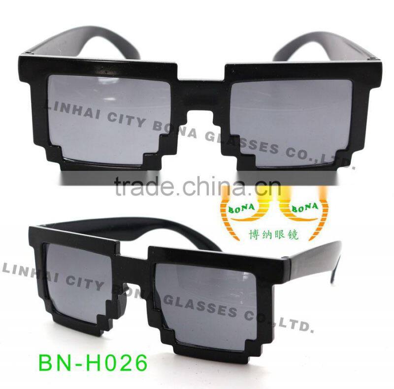 pixelated sunglasses,party toy,promotion gifts