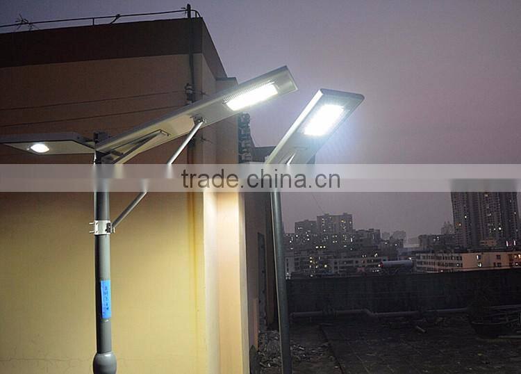 Factory Direct Sales All-in-one Integrated Solar LED Street Lights 10W 20w 30w 40w 50w 60w 80w with IES
