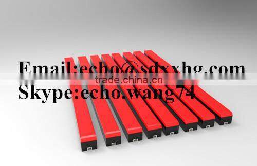 UHMWPE Plastic Rubber Conveyor Impact Bar/conveyor belt impact bar/uhmwpe conveyor impact bed bar