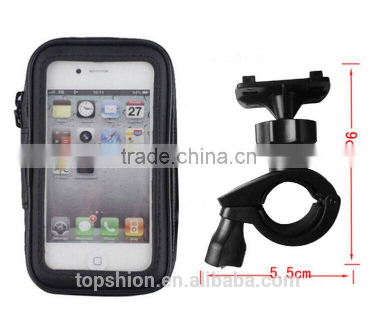 Bike Holder Mount For Samsung galaxy, Universal Bicycle Holder With Waterproof Bag Case