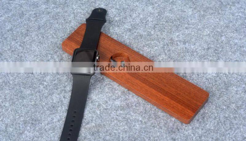 Eco-friendly Dispaly Rack Wooden Showcase for apple watch for smart watch