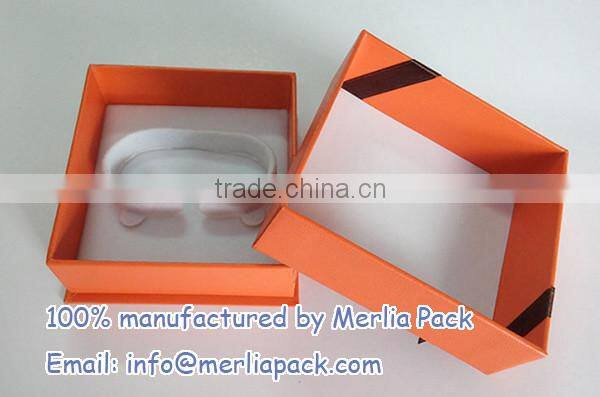 PU Leather Bangle Bracelet Box Gift Jewelry Storage Case Organizer Display Ribbon Bowknots Box
