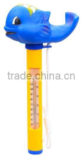 Floating Pool Thermometer Pro Premium Duck Shape Water Temperature Thermometers with String, Shatter Resistant