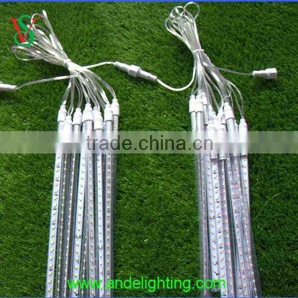 SMD2835 christmas led meteor light falling star for tree decoration