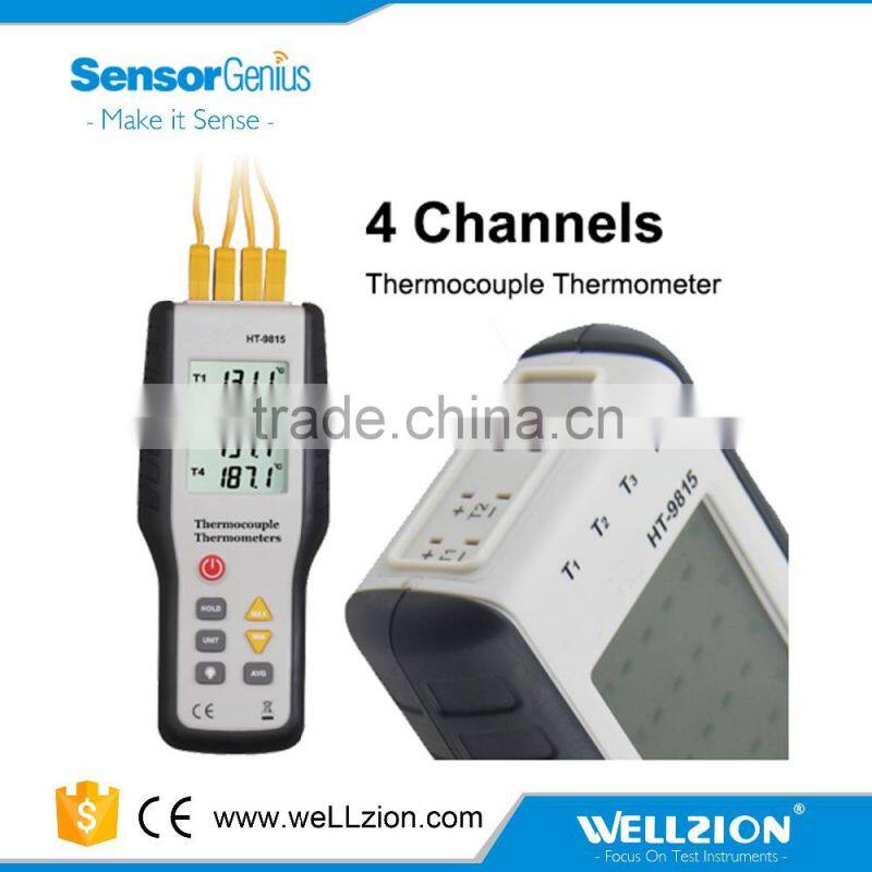 HT-9815, digital thermometer with thermocouple