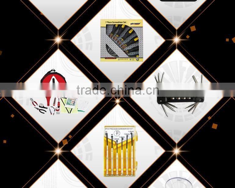 6" Combination Pliers(European Style) With Black And Red Mixed Handle Type