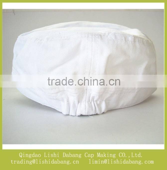 custom white cotton twill flat top snapback hats