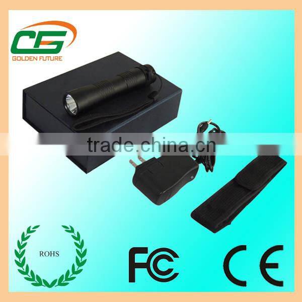 household light manufacturer ip66 plastic flashlight with key chain