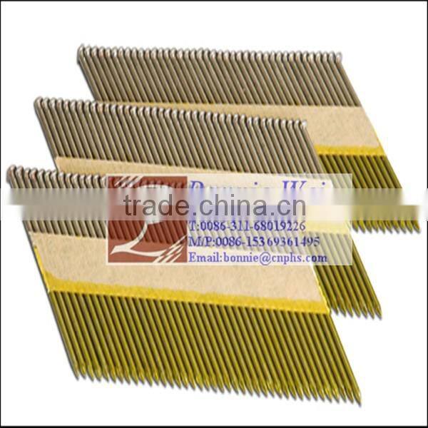 Galvanized Strip Paper collated nails