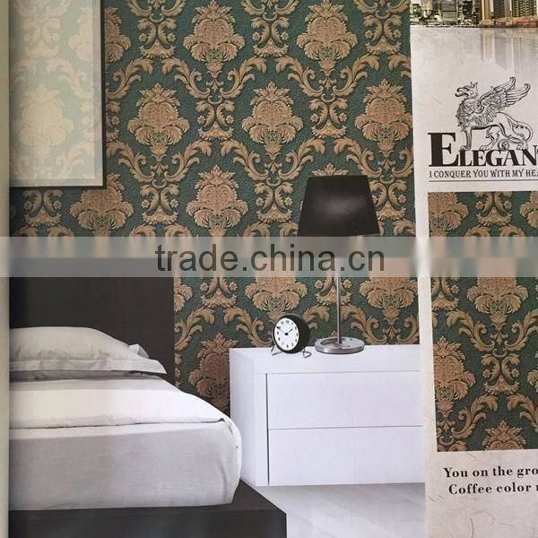 home decoration classic flower style wallpaper