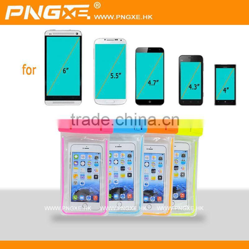 Beautiful And Newly Designed Small Waterproof Clear PVC Bag for samsung note2