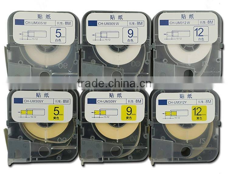 tape cassette LM-TP309T (9mm,Transparent) MAX electronic lettering machine tube marking machine