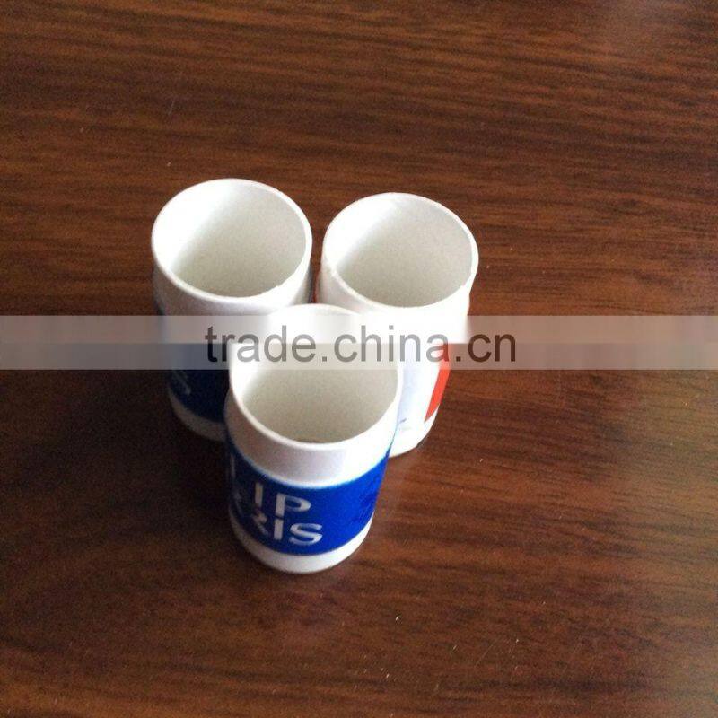 Matches packaging paper cans inner wall white kraft paper and outer wall UV printing short round box