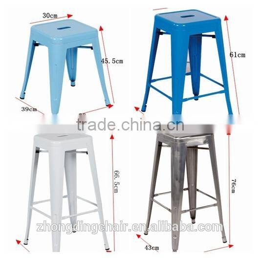 F-26 Colorful high metal chair,chairs for dining room