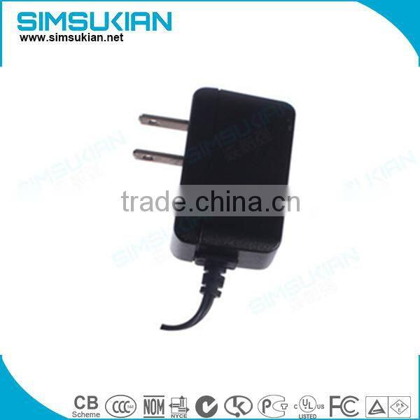 12V AC/DC 300 ma 500ma 1000ma usb type Power Adapter with the complete certifications