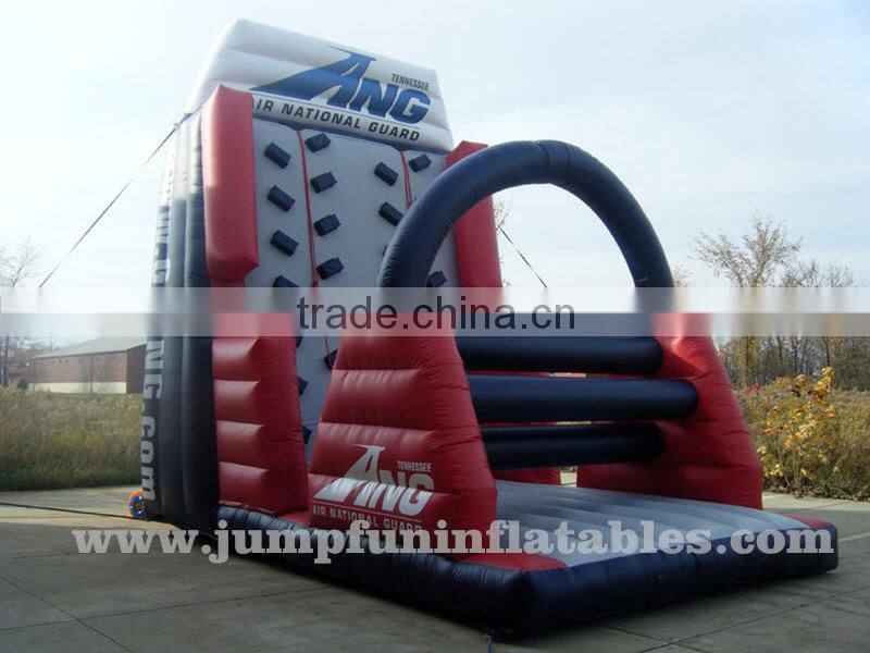 2016 Exciting Inflatable rock climbing wall Game for Adult and Children