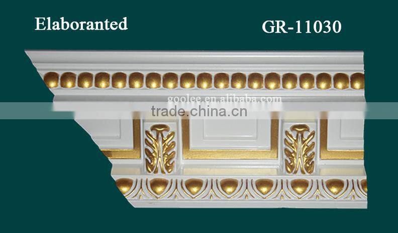 Modern Ceiling Design Polyurehtane Crown Moulding