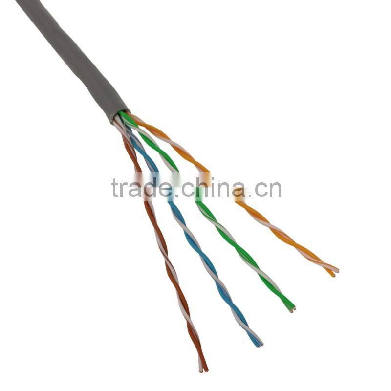 Bare Copper Outdoor cat5e cable, 4pair outdoor network cable