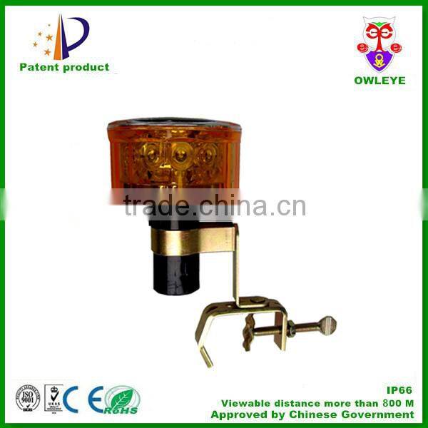 barrier blinker light /blinking led solar lights