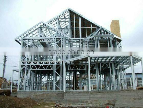 Galvanized steel structure / prefabricated house a12