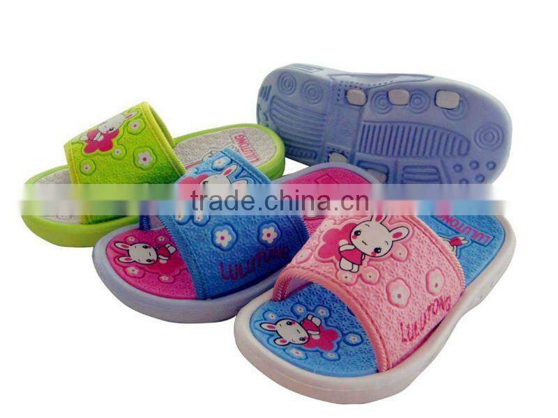 Lovely and cheap kid's felt eva slipper