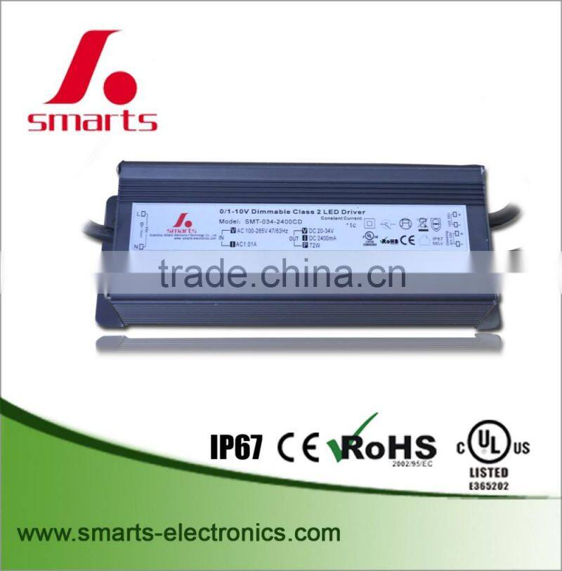 led driver UL ETL FCC listed ac dc Triac dimmable driver 36W 12V