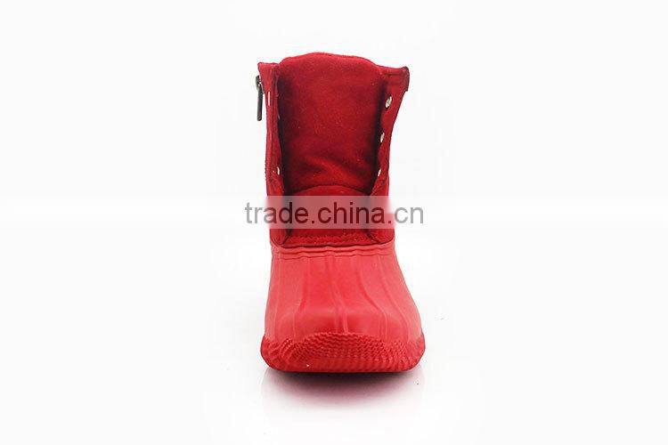 2016 Top quality Colorful Summer rain boot made of rubber