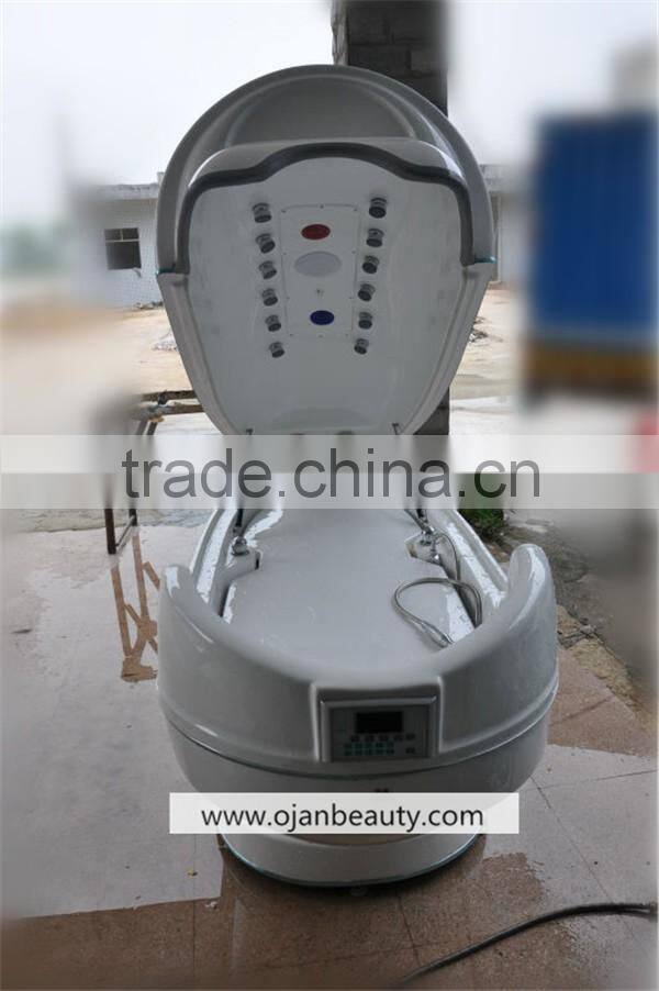 Infrared steam sauna infrared bed sap capsule / photon 6 lights 8 pieces LED therapy/Spa capsule