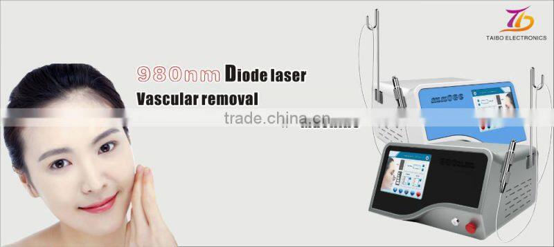 ce approval 980nm diode laser non-invasive vein stopper portable spider varicose vascular removal treatment machine