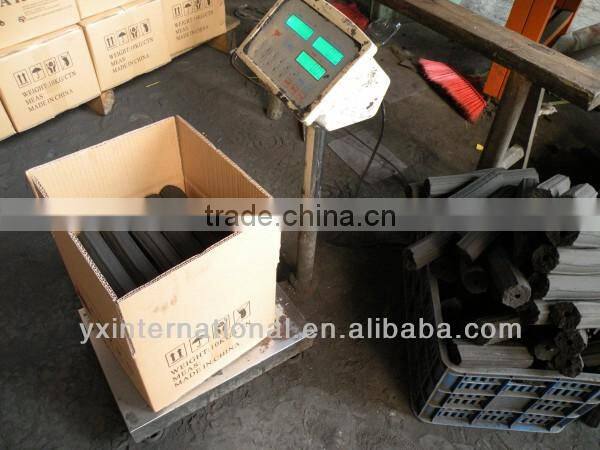 Type (6 sides) palm kernel shell charcoal hexagon charcoal