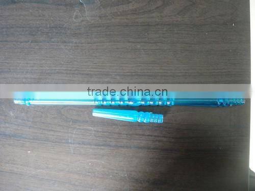 Factory direct sell colorful shisha hose disposable plastic hookah
