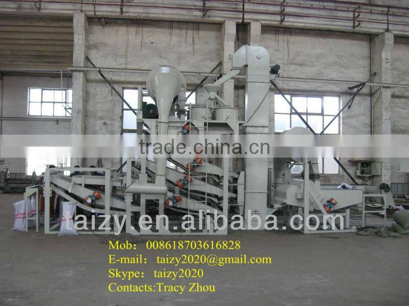 500kg/h sunflower seeds dehuller machine//008618703616828