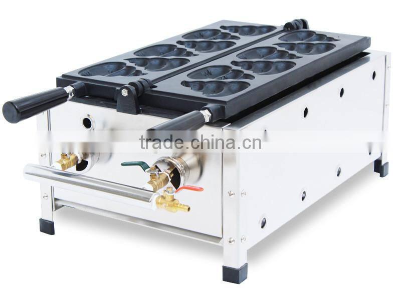 Open Mouth Ice Cream Fish Waffle MachineTaiyaki Machine