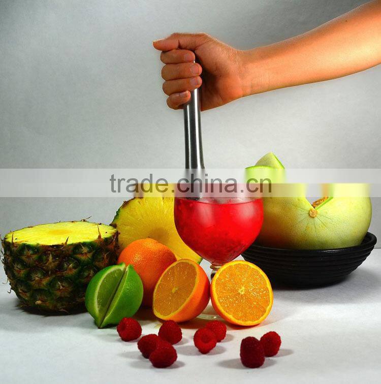 Fruit crusher masher drink mullder bar tool cocktail muddler