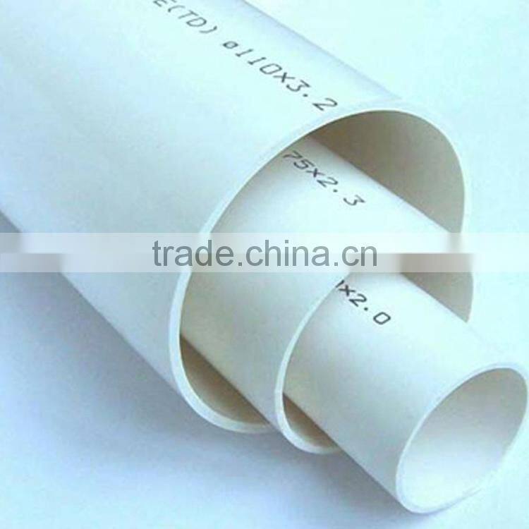 Hot sell grey color pvc pipe for drainage