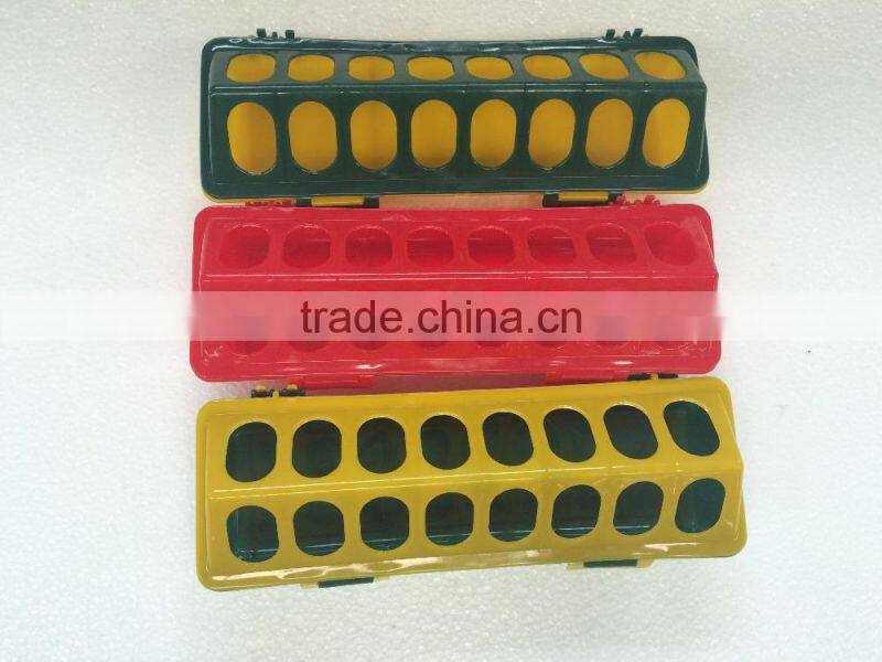 LINEAR CHICK TROUGH FEEDER 30cm poultry quail