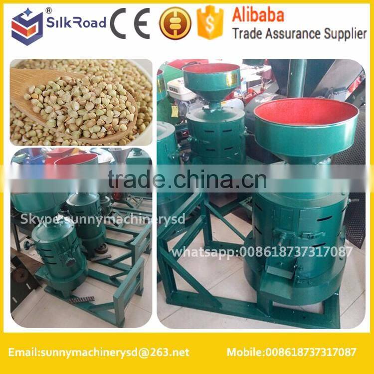 facotry hot sale buckwheat shell separator| buckwheat dehuller machine