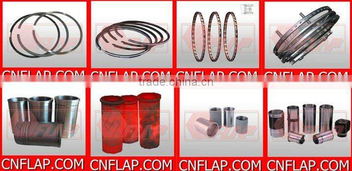 Motorcycle piston with pin