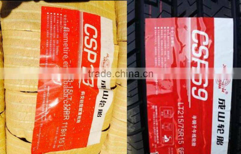 Chengshan bias truck tire 7.00-16 tire 7.00x16