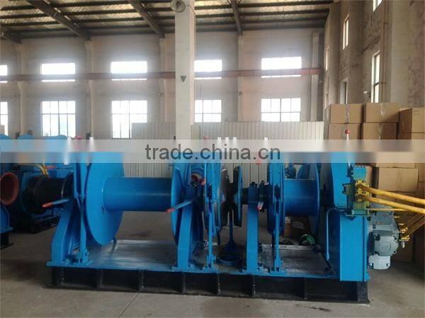 new design electric hydraulic mooring winch