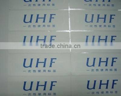 CMYK Offset Printable RFID Photo Labels for Library Management