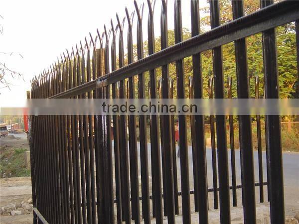 Hot sale economic Steel Anti-climb Security Fence / palisade fence