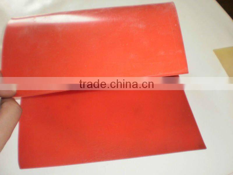 1mm ,1.5mm,2mm,3mm silicone rubber sheet ,red silicone rubber ,transparent silicone rubber /yellow silicone rubber sheet