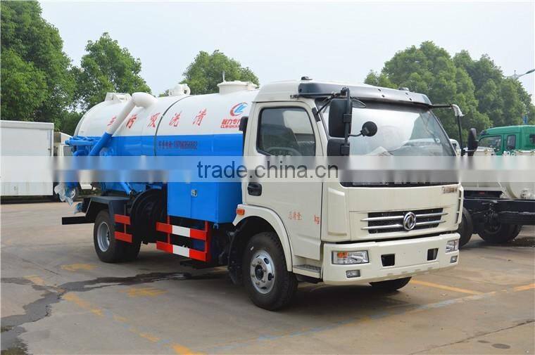 DFAC 6000Liter vacuum sewage truck pump for sale